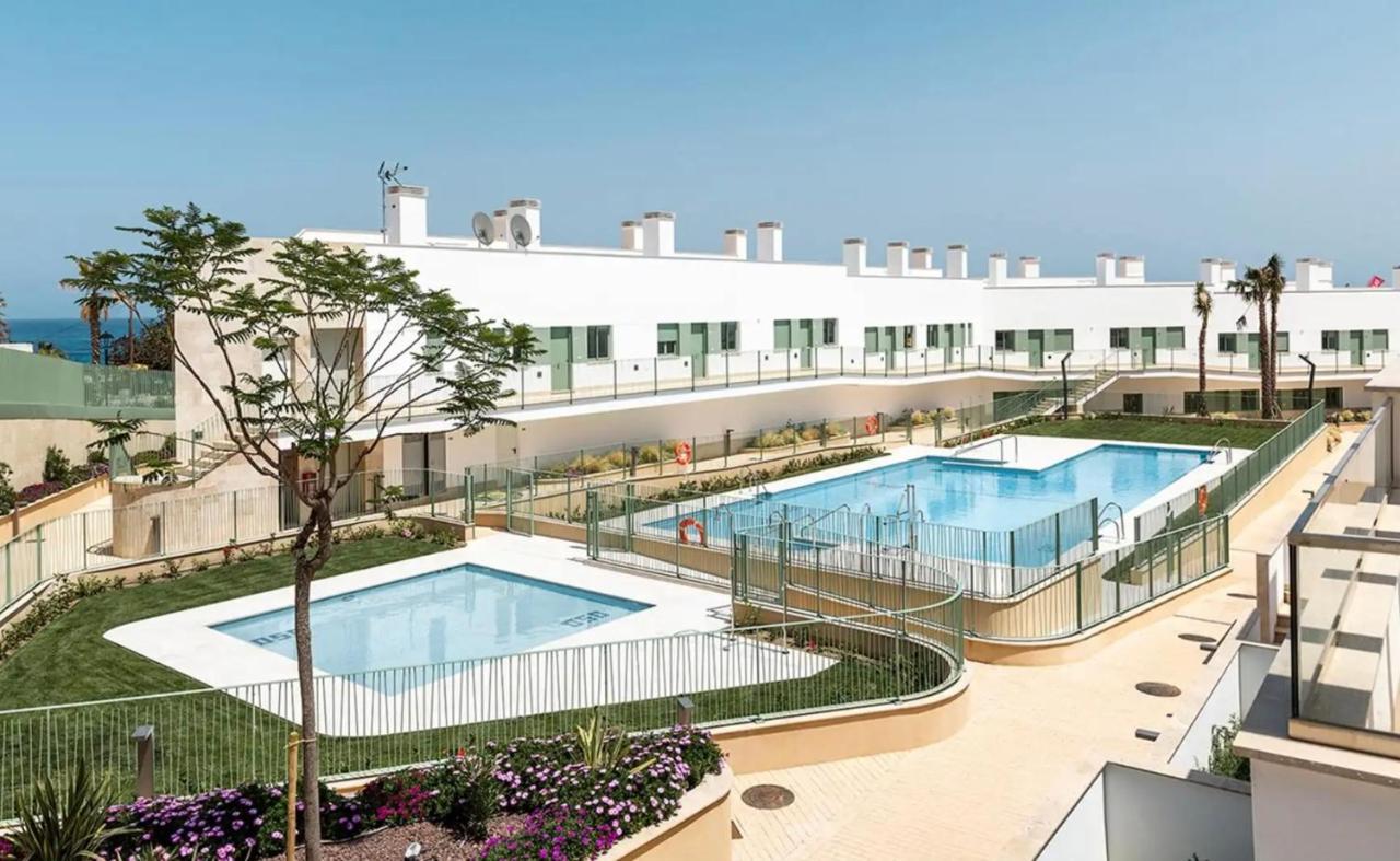 Ocean Apartament !! 1ª Linea Del Mar, Piscina, Parking, Wifi Мохакар Экстерьер фото