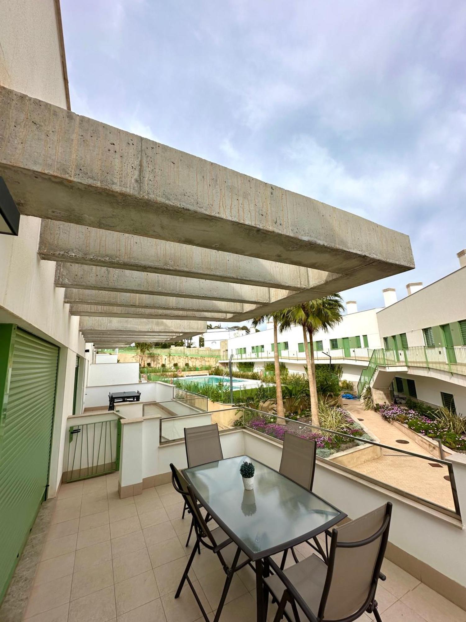 Ocean Apartament !! 1ª Linea Del Mar, Piscina, Parking, Wifi Мохакар Экстерьер фото